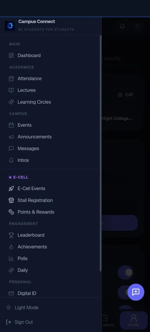 Campus Connect Ecosystem